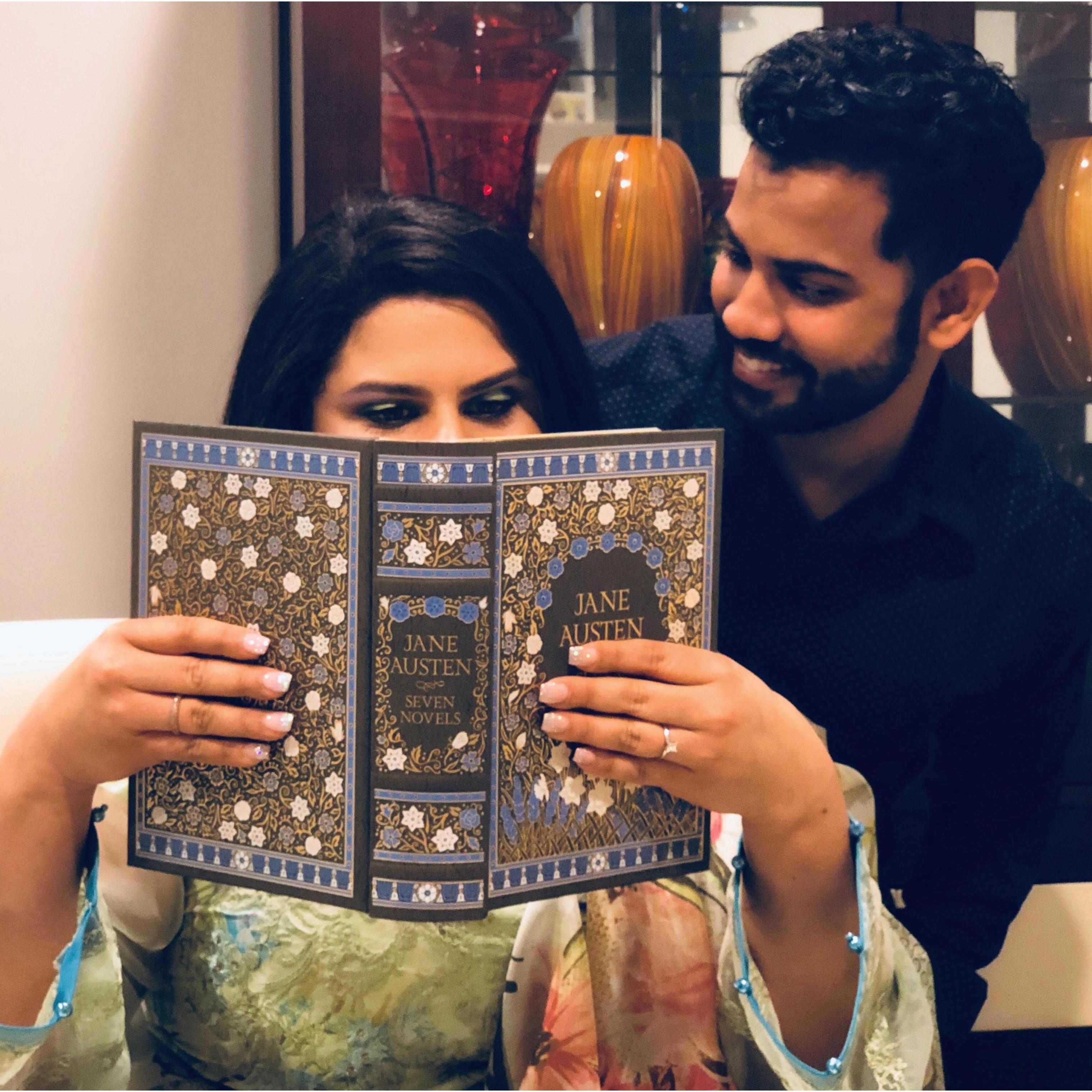 We are BOOKED for life! :)