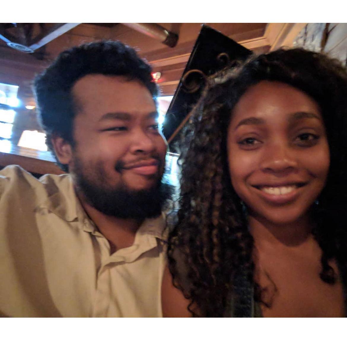 One of our first dates!