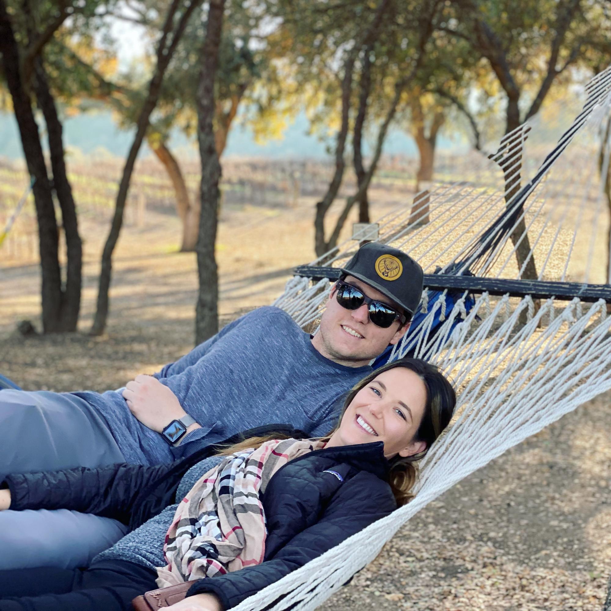 Paseo Robles - Sculpterra Winery - hammocks.