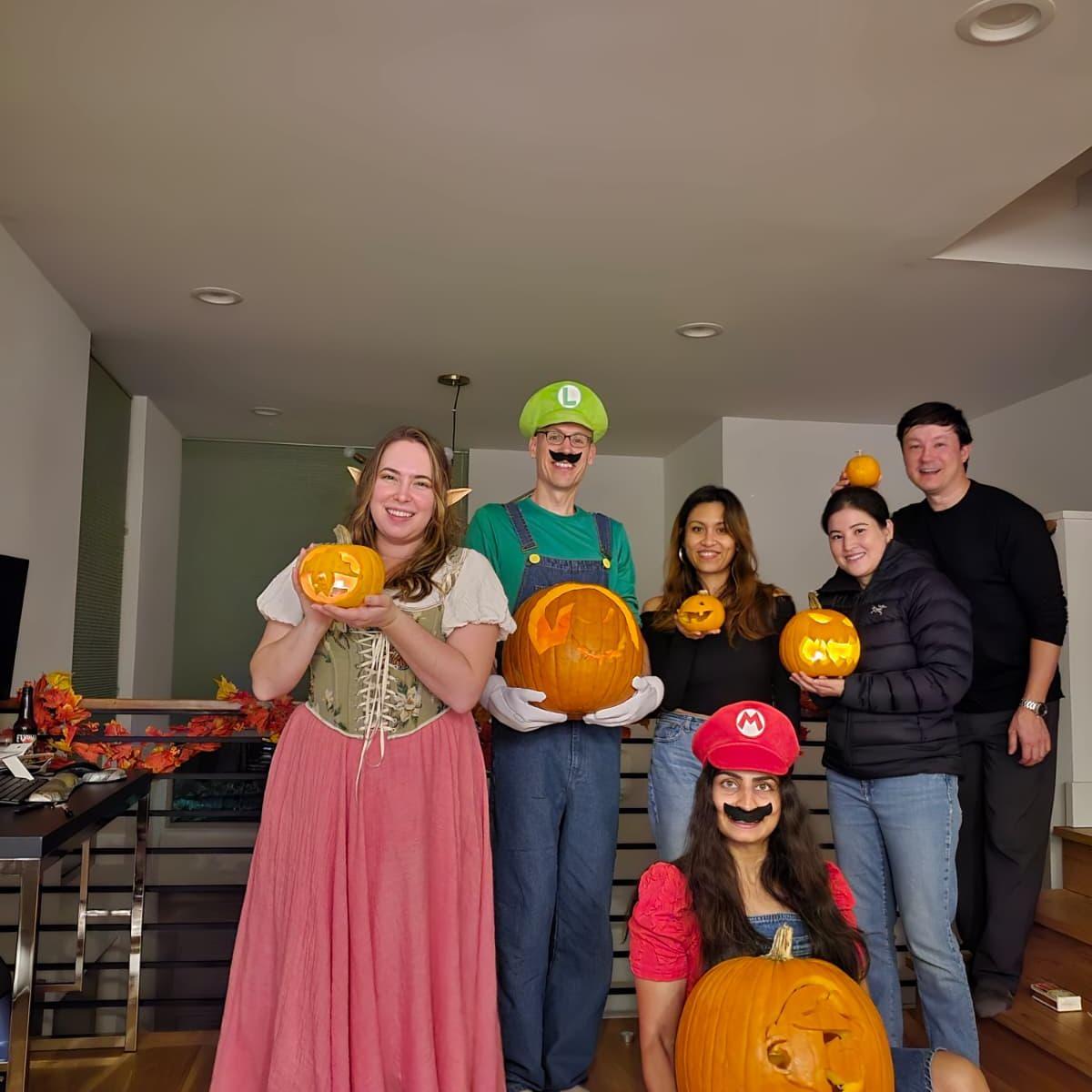 More pumpkin carving!