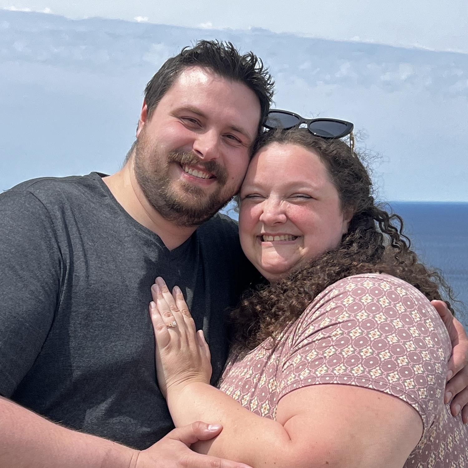 Right after she said "Yes!"