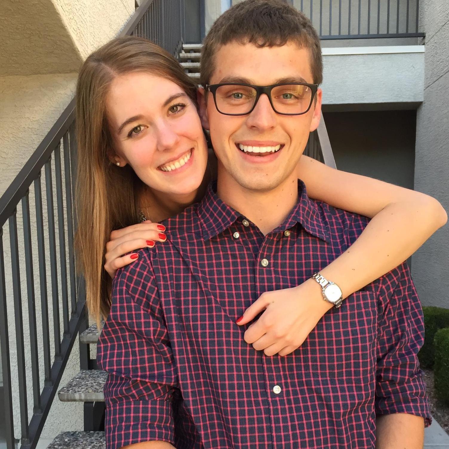 Matthew came to visit AZ for Shelby's white coat ceremony