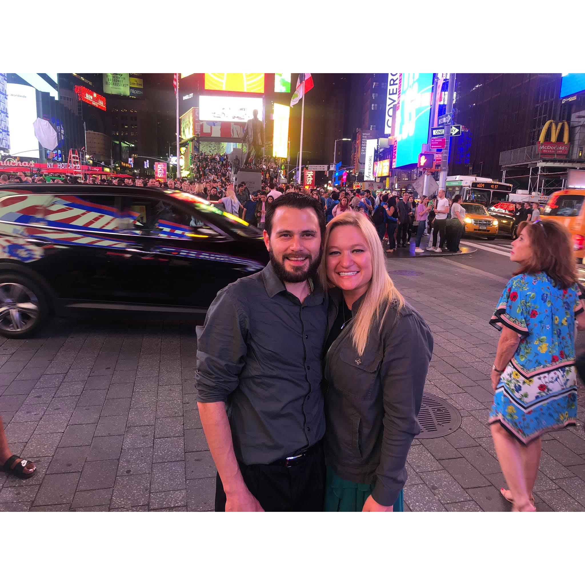 First night in New York City!