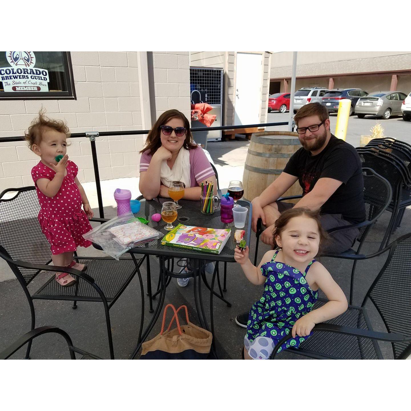 Hanging with the girls