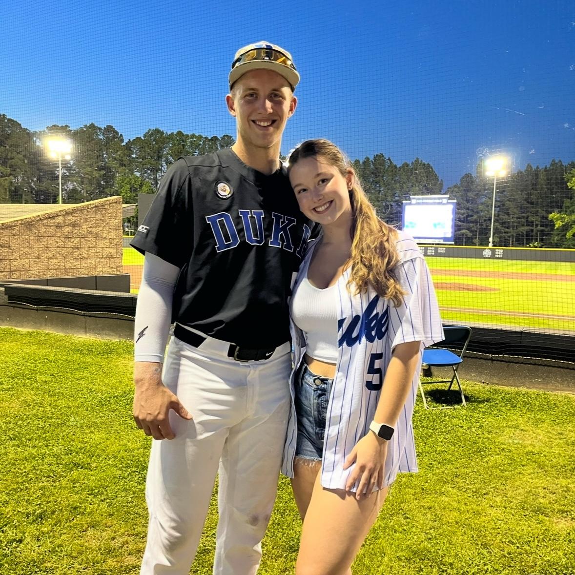 2023- Junior year Duke Baseball game