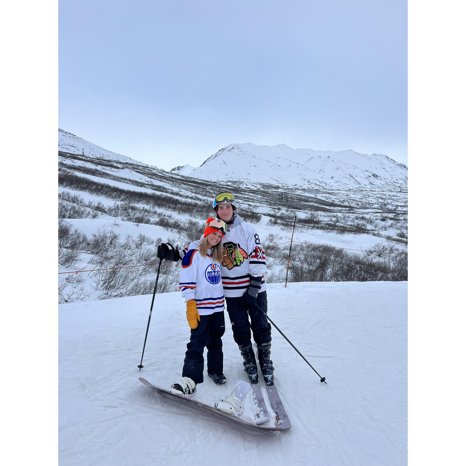 Skier's always fall in love with the snowboarder's!