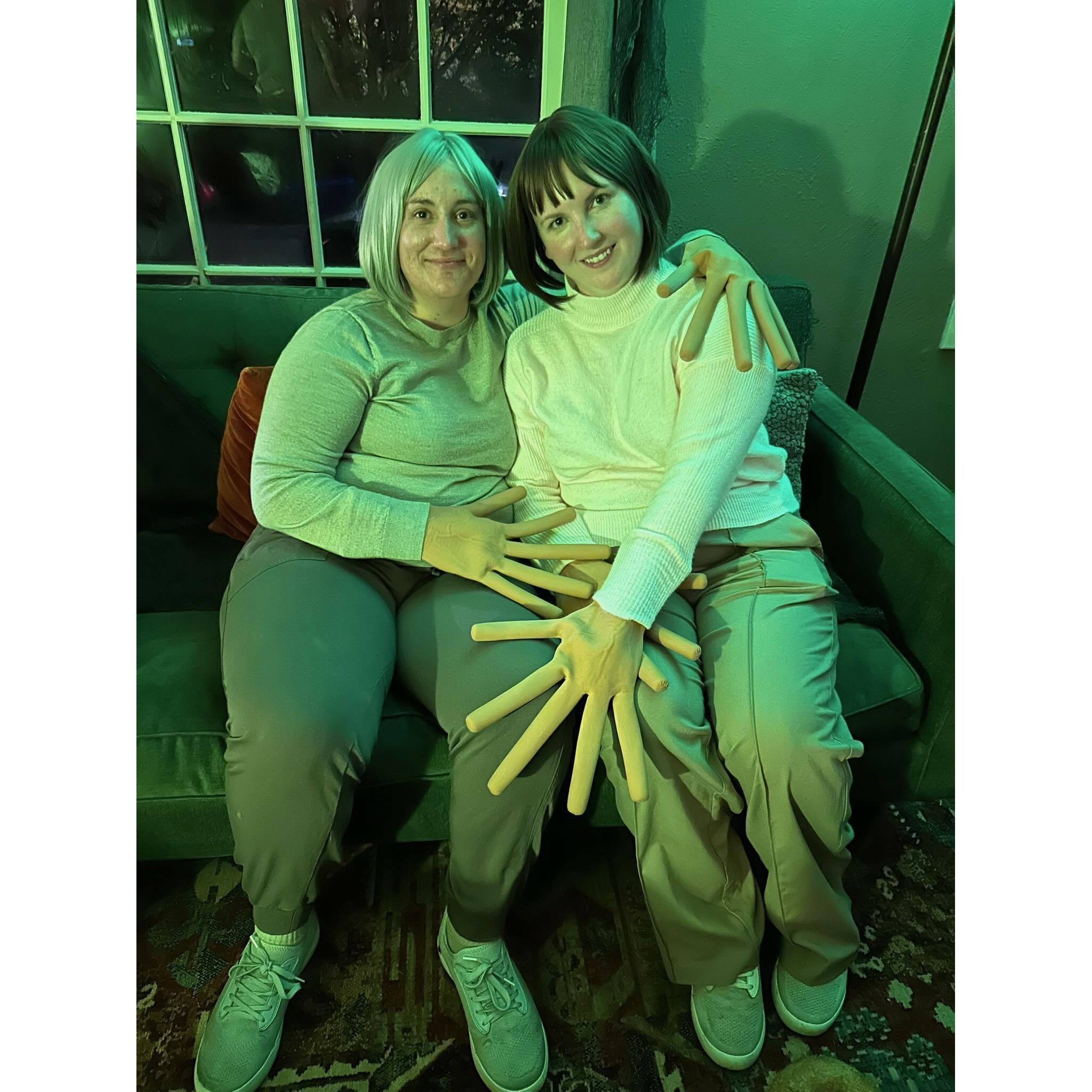 Halloween 2022: Hot Dog Finger Lesbians (from Everything Everywhere All At Once)