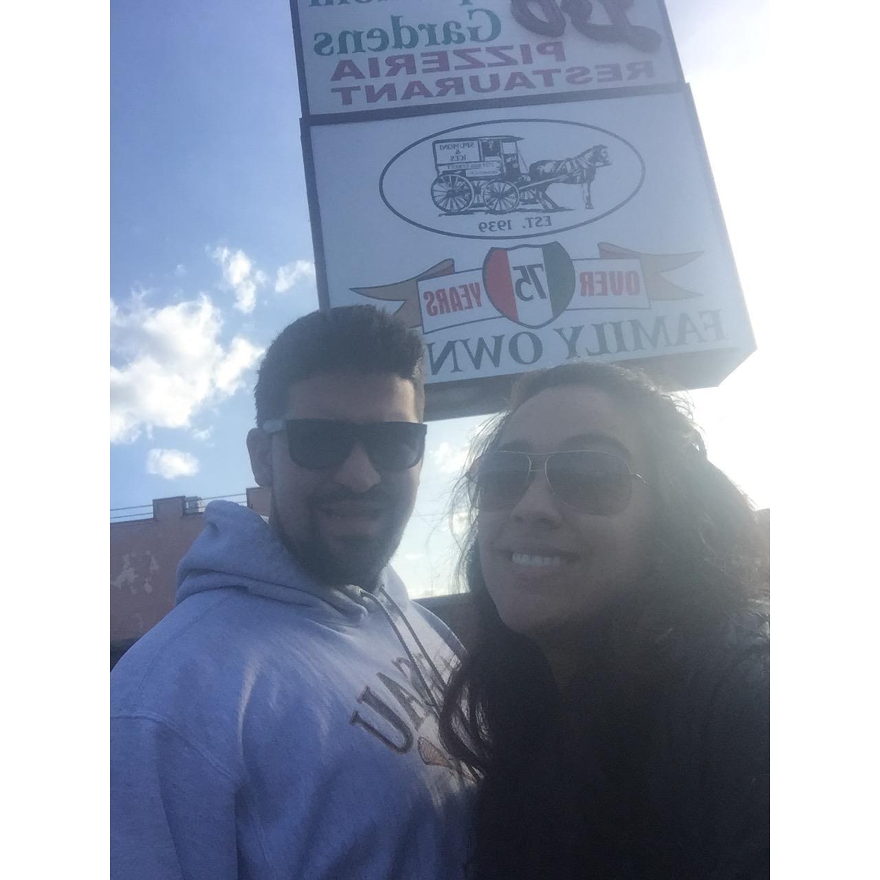 BROOKLYN for pizza 🤤