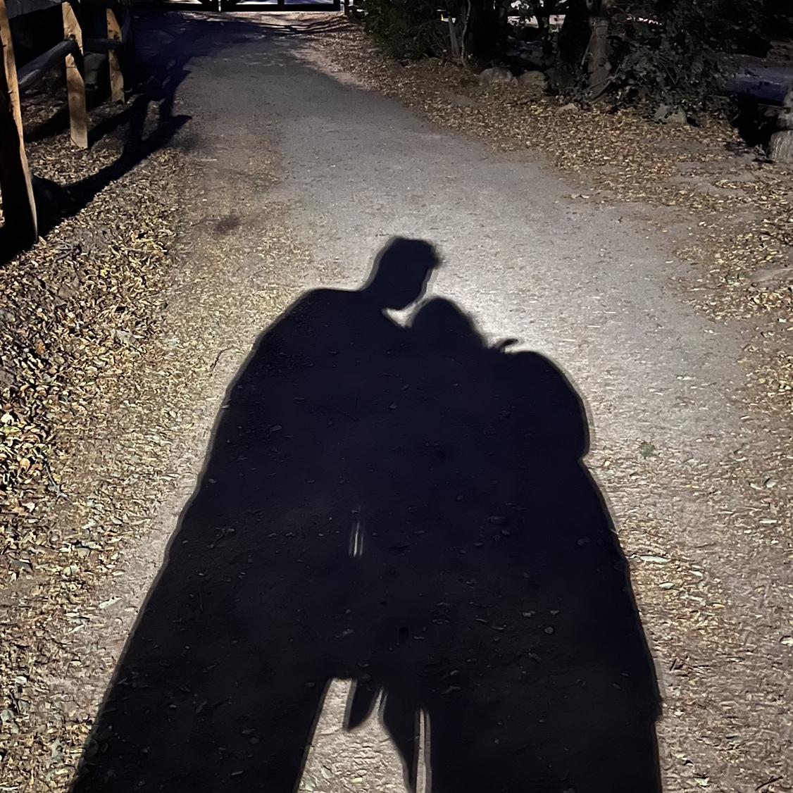 midnight stroll at our ceremony venue