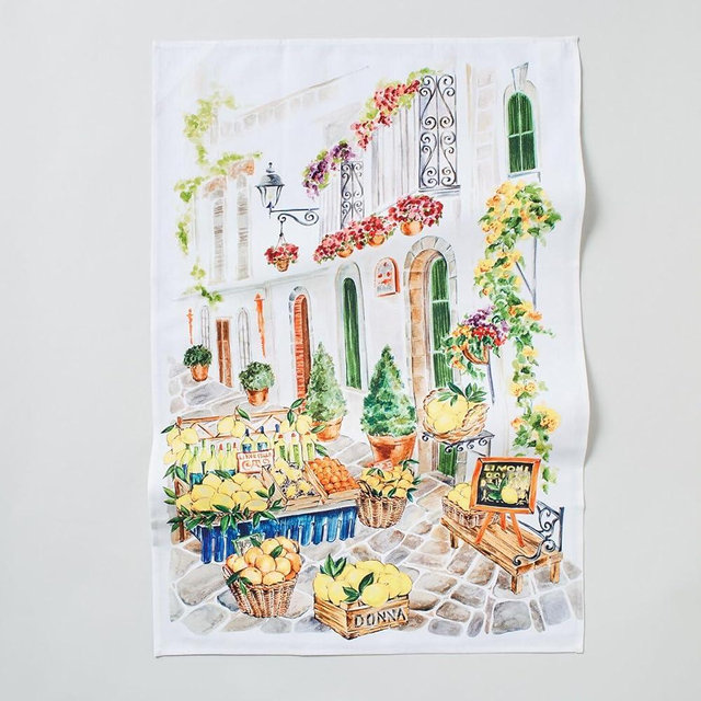 Sur La Table Italian Vialetto Kitchen Towel, Multi
