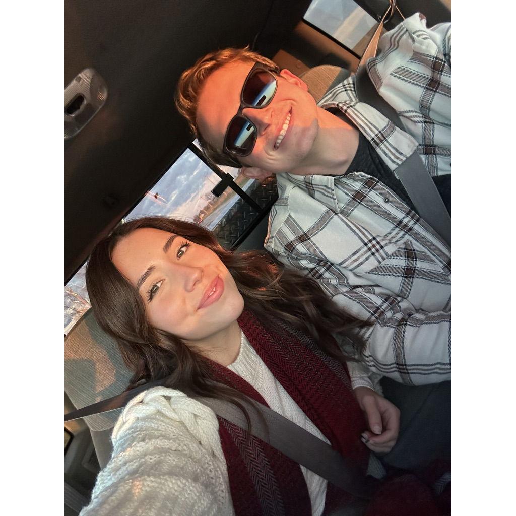 Right before we drove to Reilly's proposal