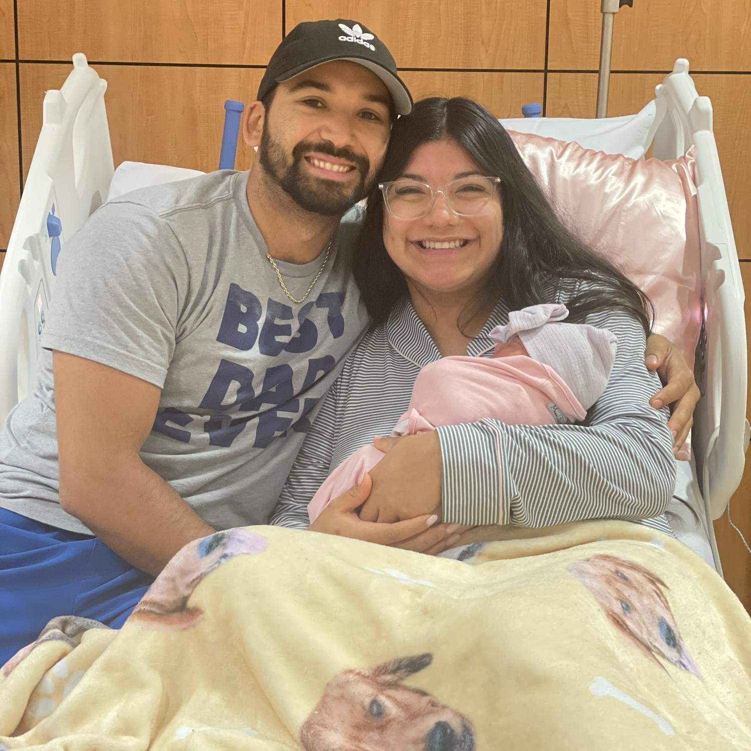 She’s here!