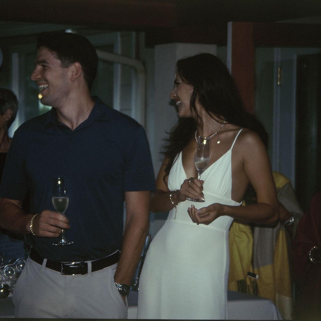 They head to California to celebrate their engagement with Kaitlyn's Dad. He hosted a beautiful party in Portola Valley, CA.