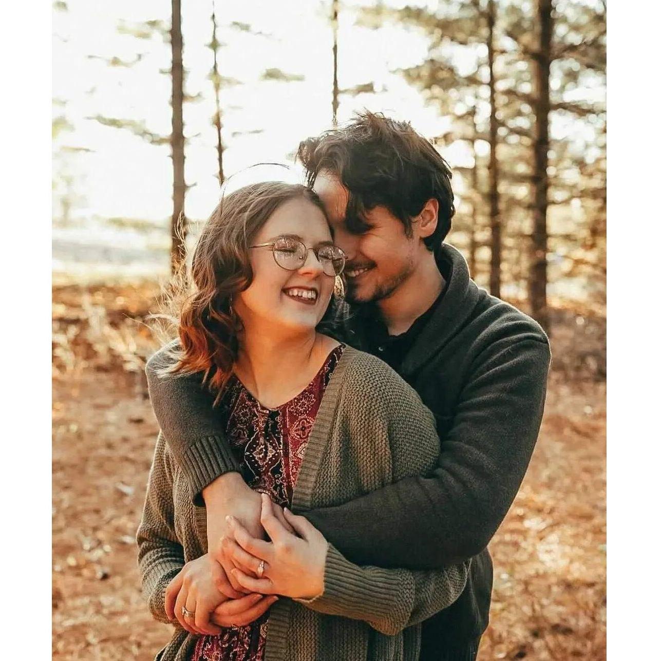 The first time our photographer, Katie, took pictures of us at the Kling family portrait session! Love at first camera shutter <3