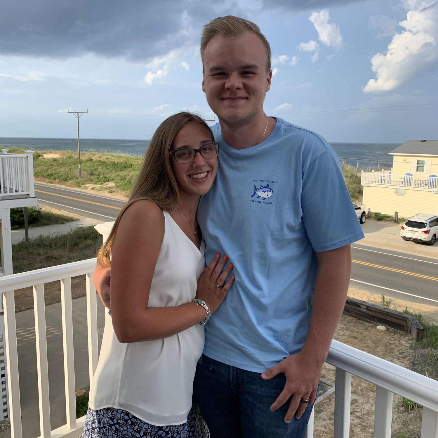 Our first beach Trip and, funny enough, our first real date (Thanks, COVID)!