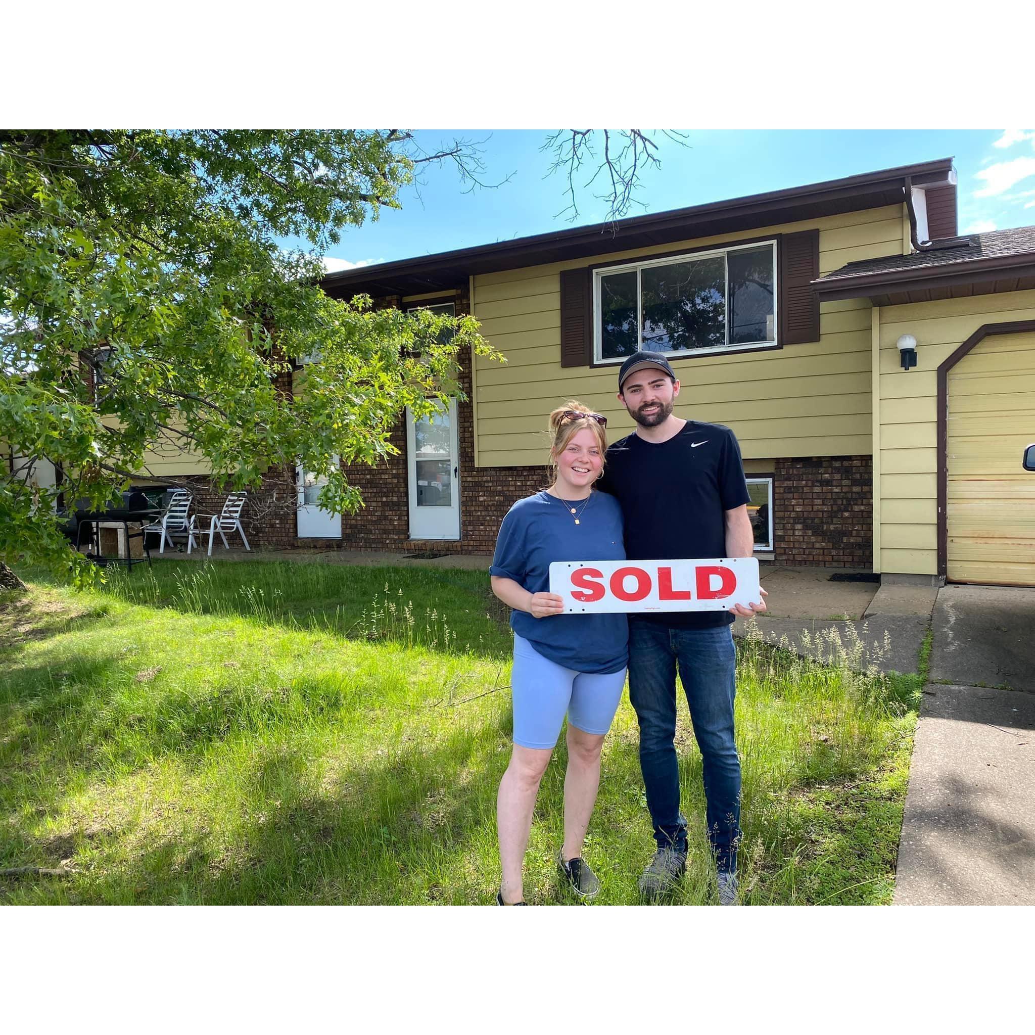 Austin bought his first investment property! We both worked hard renovating & decorating our 1st home together. We have learned many things about work, ourselves, & each other through this journey.