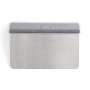 Misen Scraper for Baking and Cooking Gray