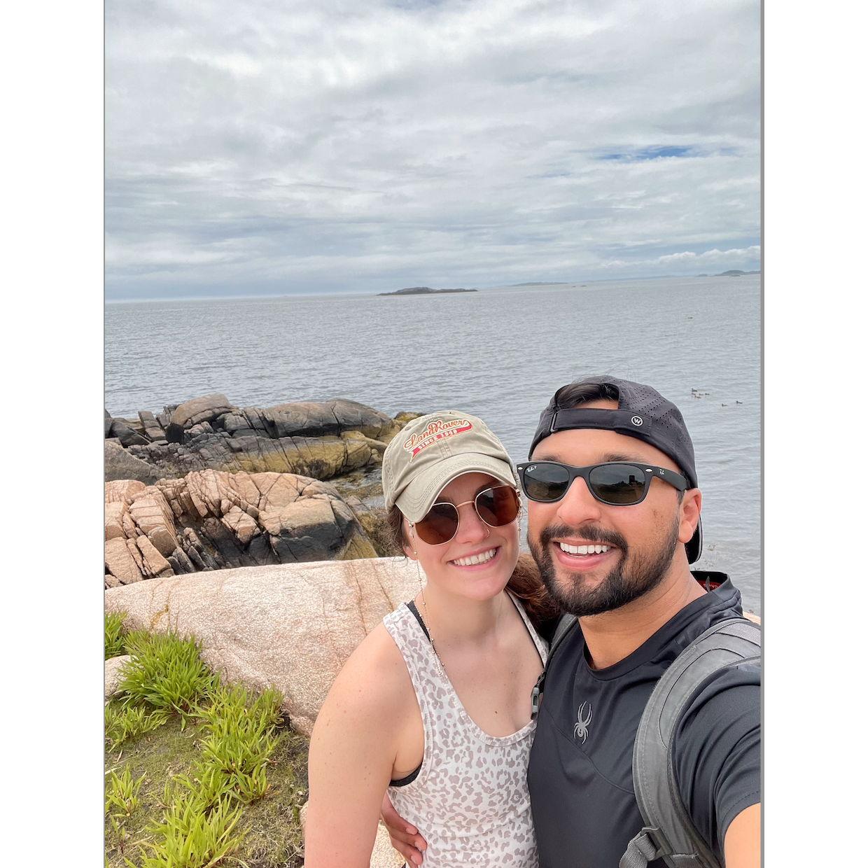 Visiting Ocean Lawn in Gloucester, MA for the first time. This Is the same place where we got engaged almost exactly one year later!