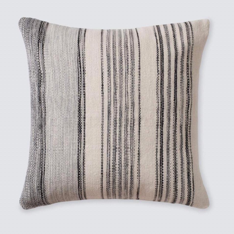 Vito Striped Accent Pillow | Modern Throw Pillows at The Citizenry