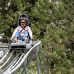 Ride the Mustang Mountain Coaster