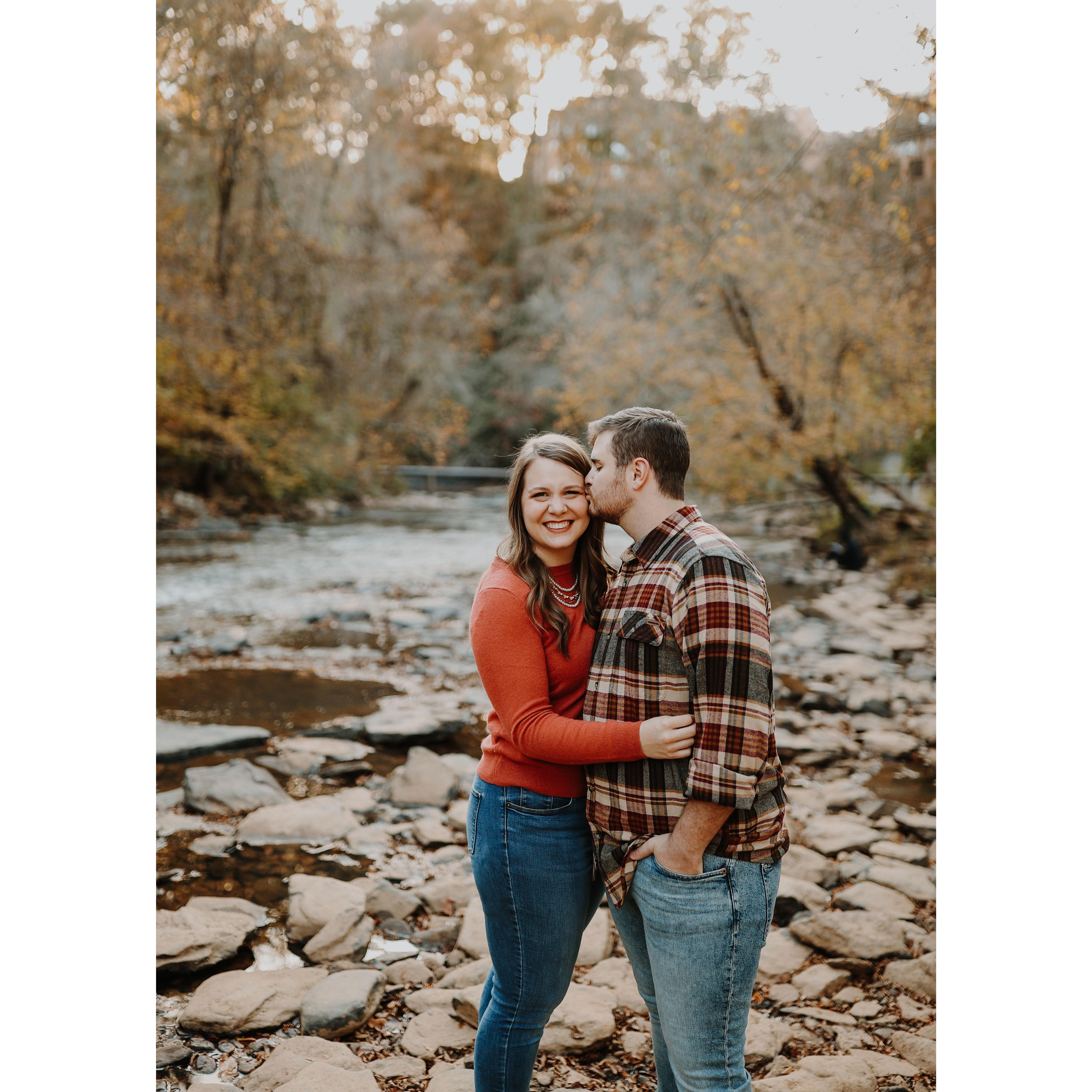 Some of our favorite photos from our engagement shoot.