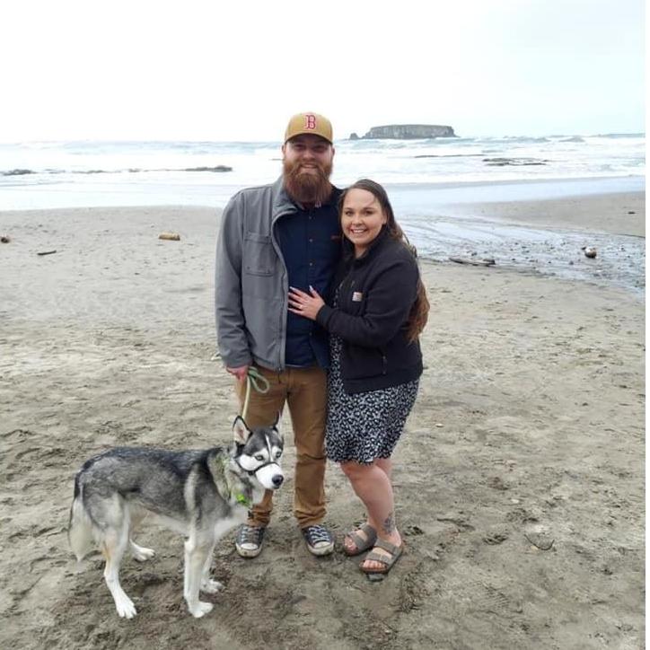 The Beach day that brought us here today! The proposal
