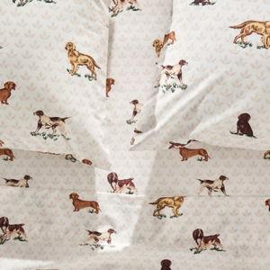 Anthropologie Organic Cotton Dog Sheets