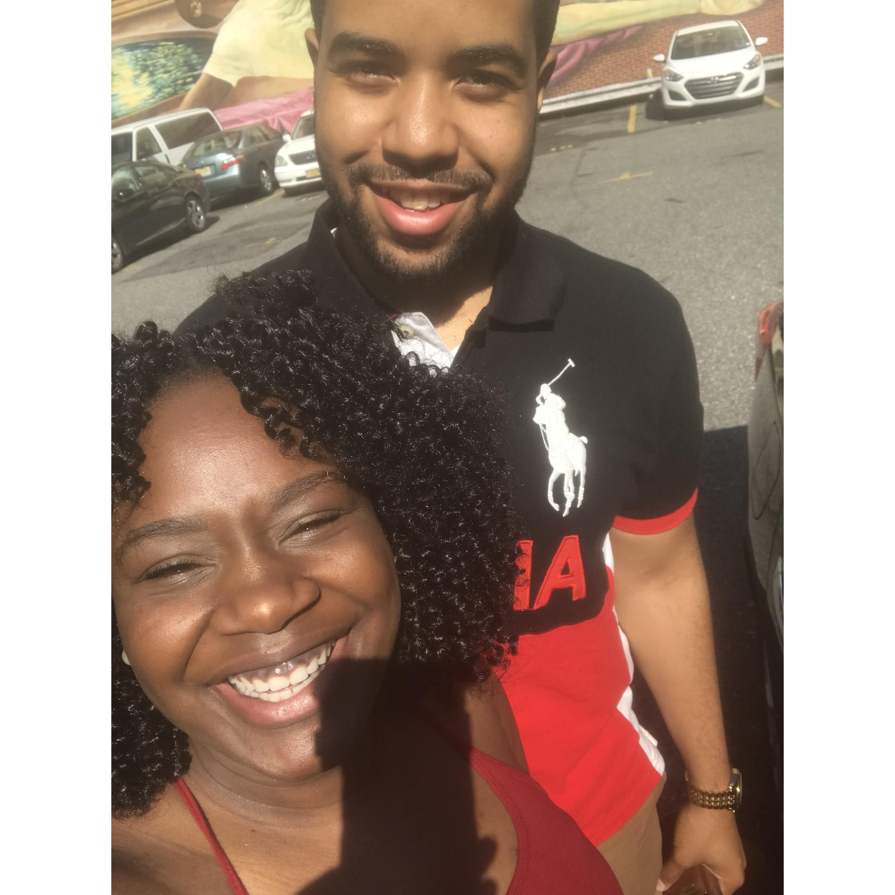 4/26/2019: After eating at one of our favorite brunch spots in Philly, Green Eggs Cafe!