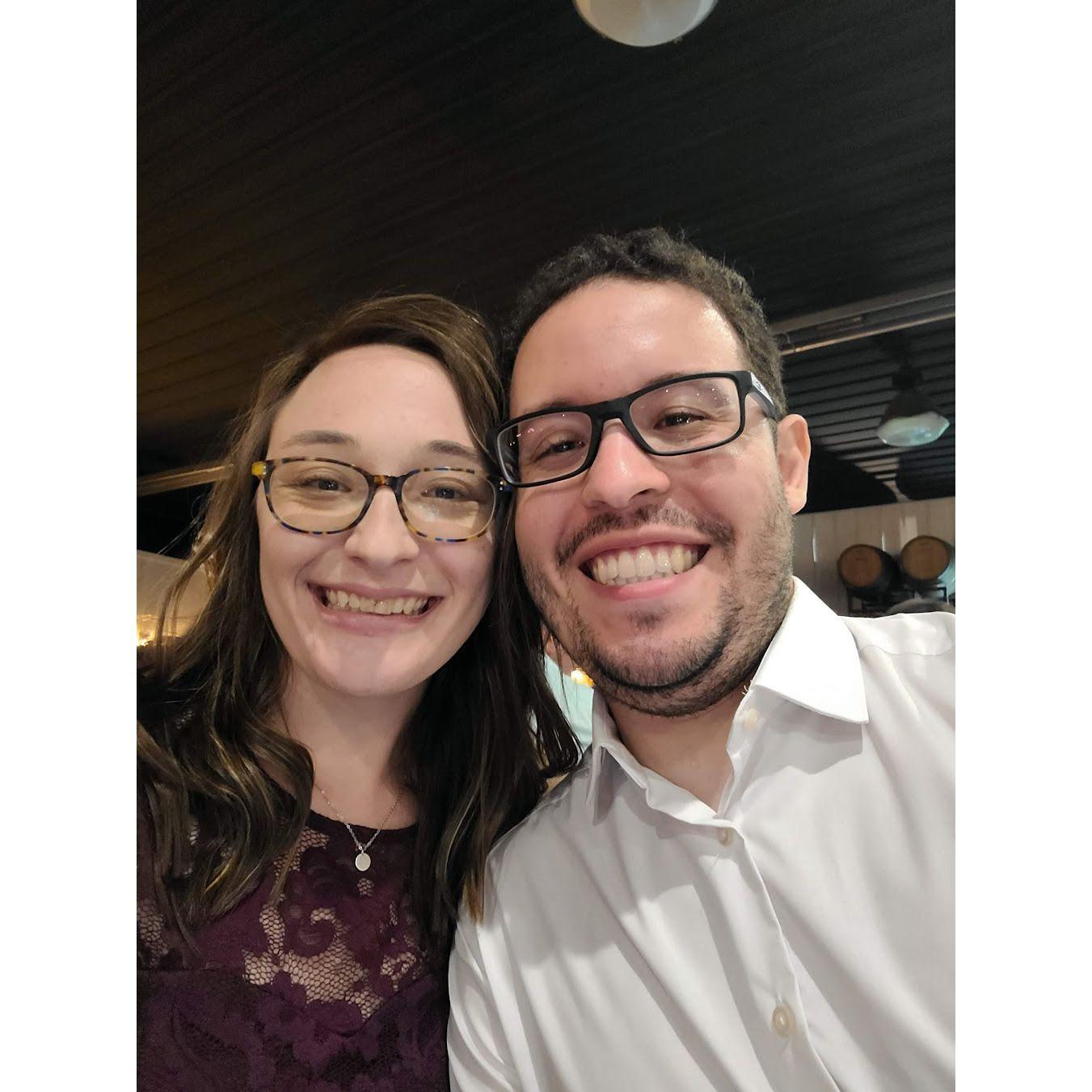 The second of five weddings we attended together