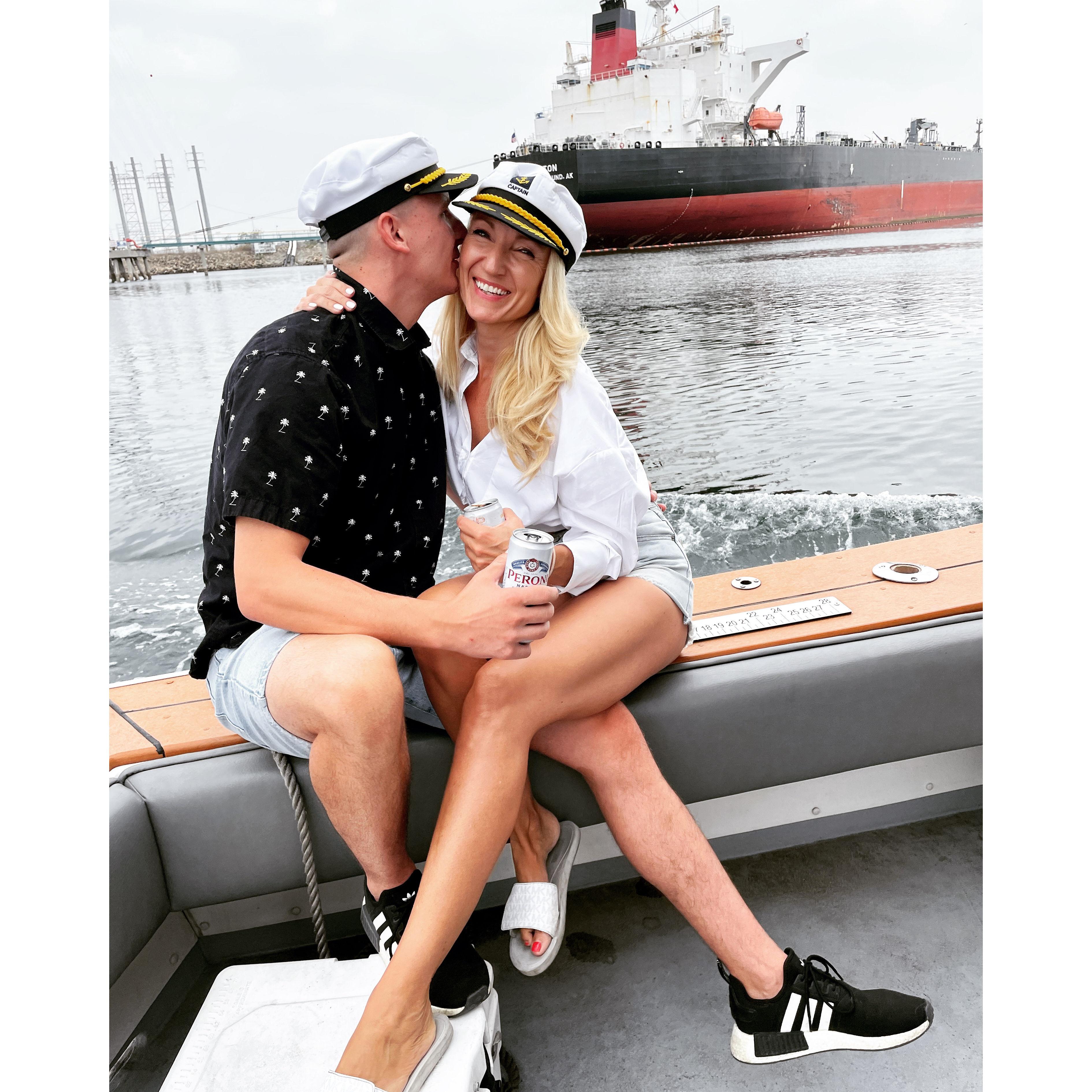 We are the couple that likes to match for the occassion