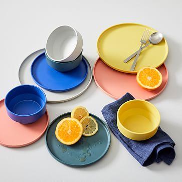 Modern Melamine Dinnerware (Set of 12)