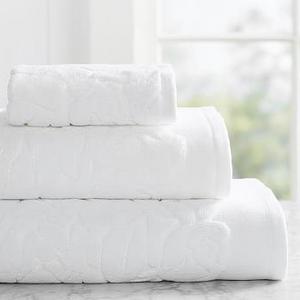 Monique Lhuillier Bianca Jacquard Hand Towels