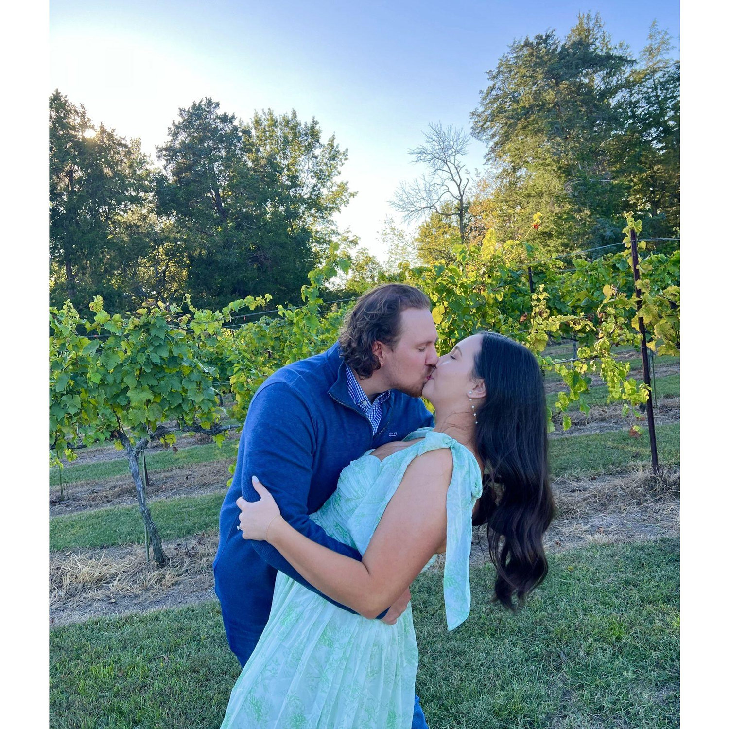 The day we got engaged!