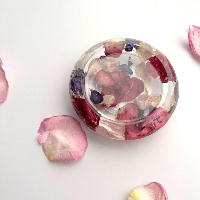 Flower Ring Tray, Bridal Bouquet Flowers Preserved