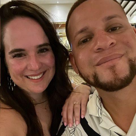 The night he proposed!