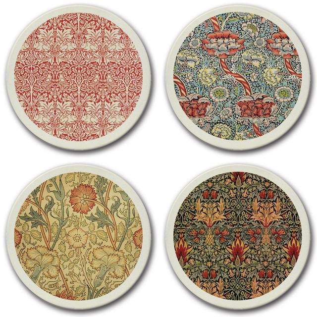 William Morris Textiles Coaster