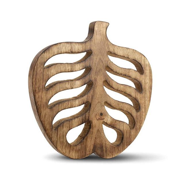 Handmade Wooden Trivet For Hot Dishes Plates & Pots Holder Hot Pad For Kitchen & Dining Table Decor Cookware Heat Resistant Rustic Decorative Carvings 8 Inches Tabletop Home & Dining Table Essentials