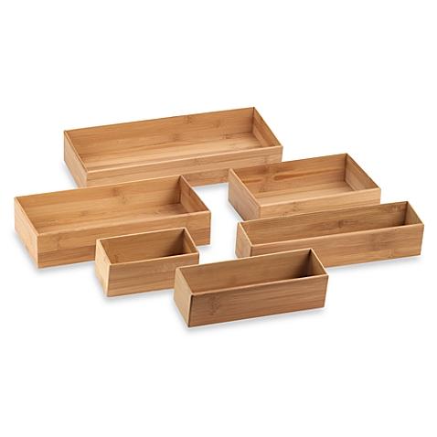 Bamboo 3-Inch x 12-Inch Drawer Organizer
