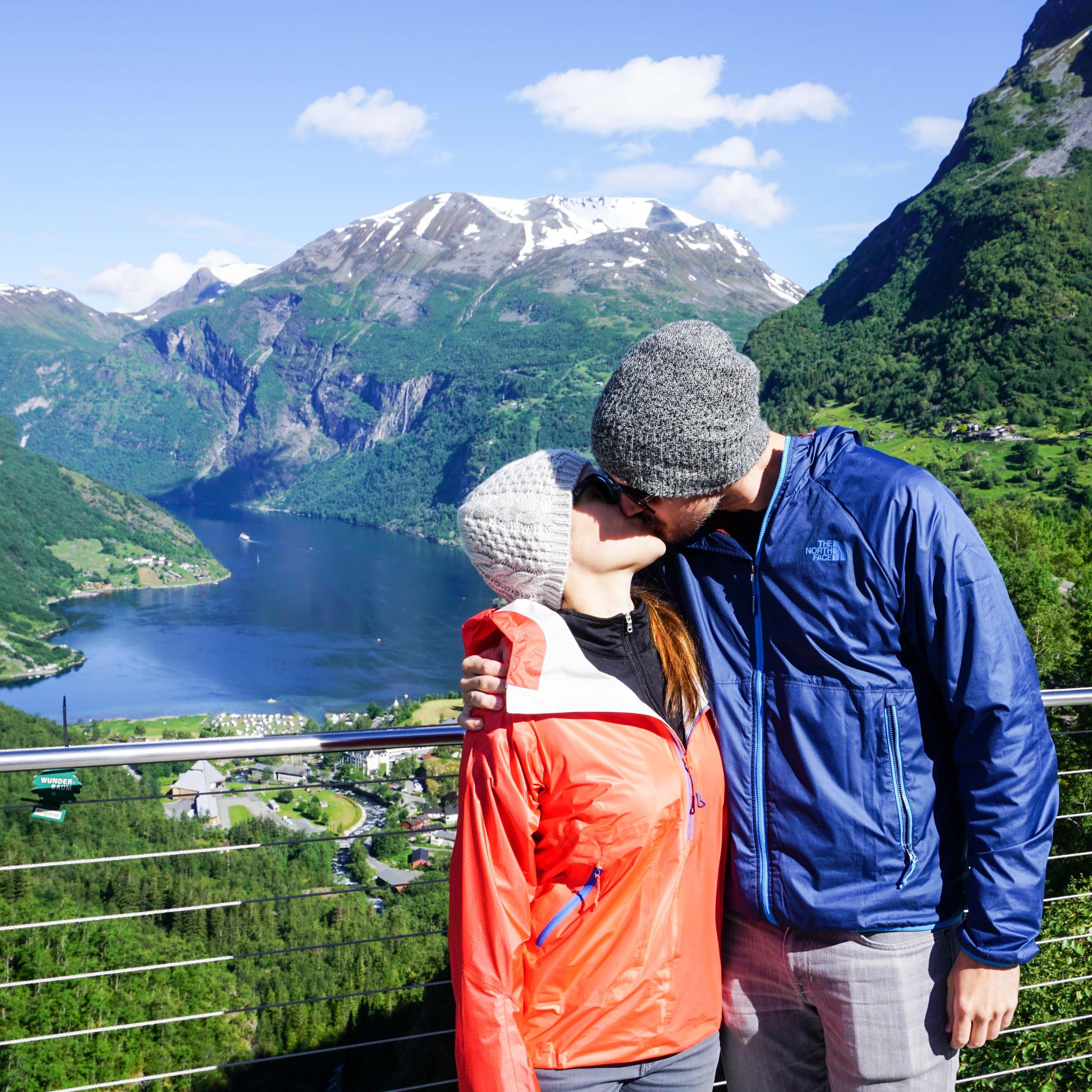Our photographer was a French tourist... of course he made us pose the "french way".