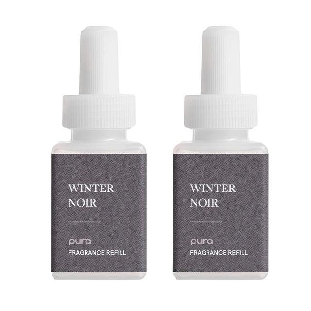 Pura - Fragrance for Smart Home Air Diffusers - Room Freshener - Aromatherapy Scents for Bedrooms & Living Rooms - Odor Eliminator - 2 Pack - Winter Noir