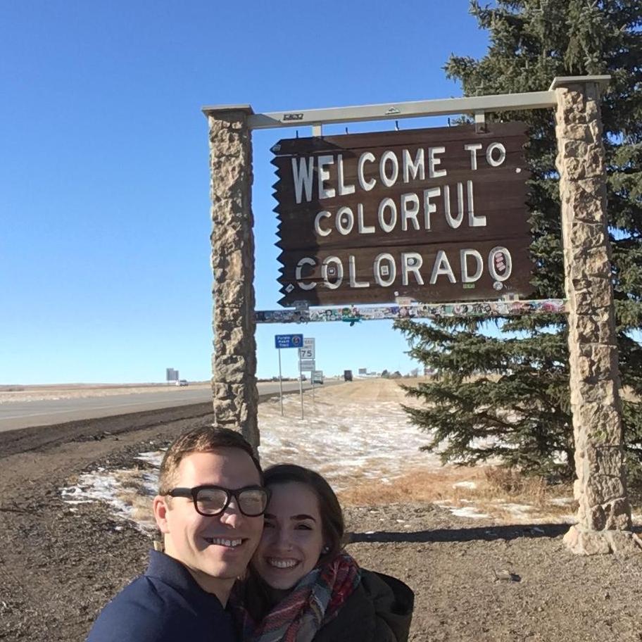 Colorado - "For the whole 16+ hour car ride, Mike and I couldn't stop talking. I knew then we would never run of things to talk about." -Tess
