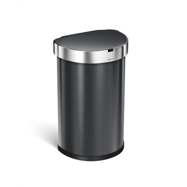 Simple Human Black Stainless Steel Can