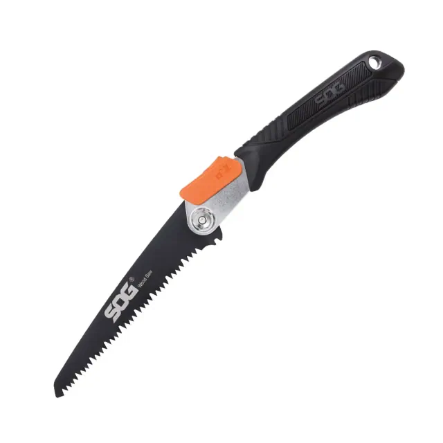 SOG® Folding Saw with 8.25-In. Wood Saw Blade in Black