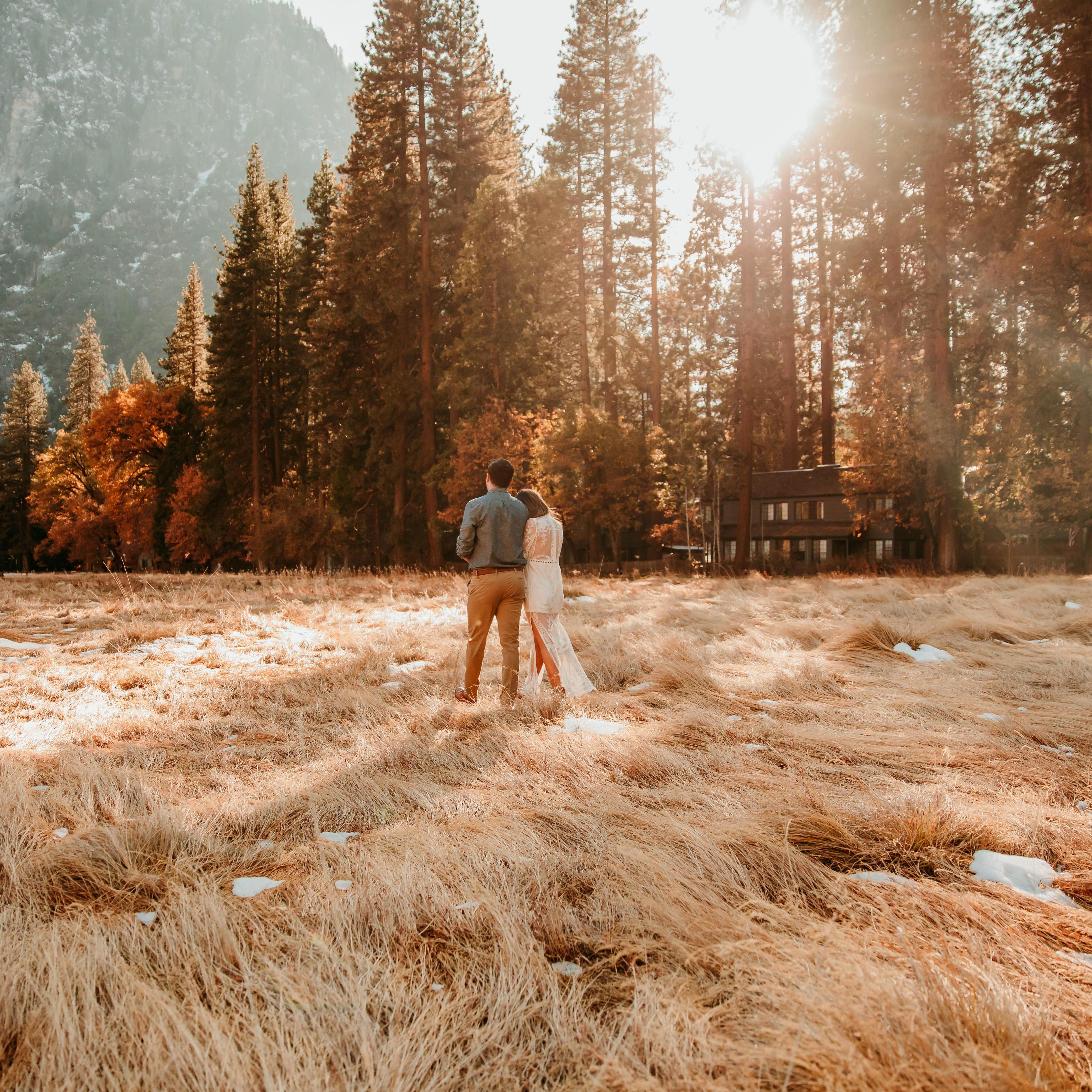 Our engagement photos in Yosemite National Park