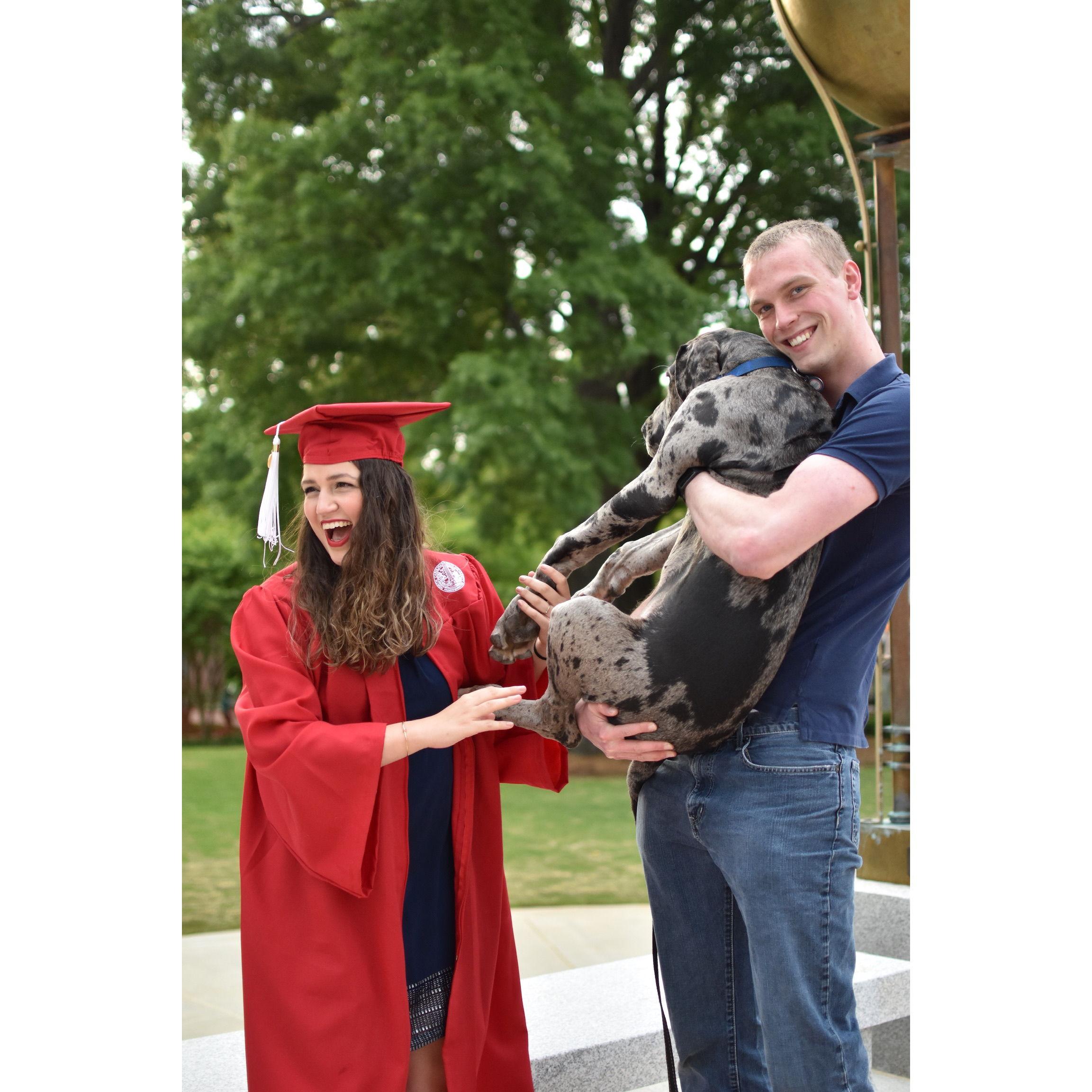 Ana graduated from NCSU!