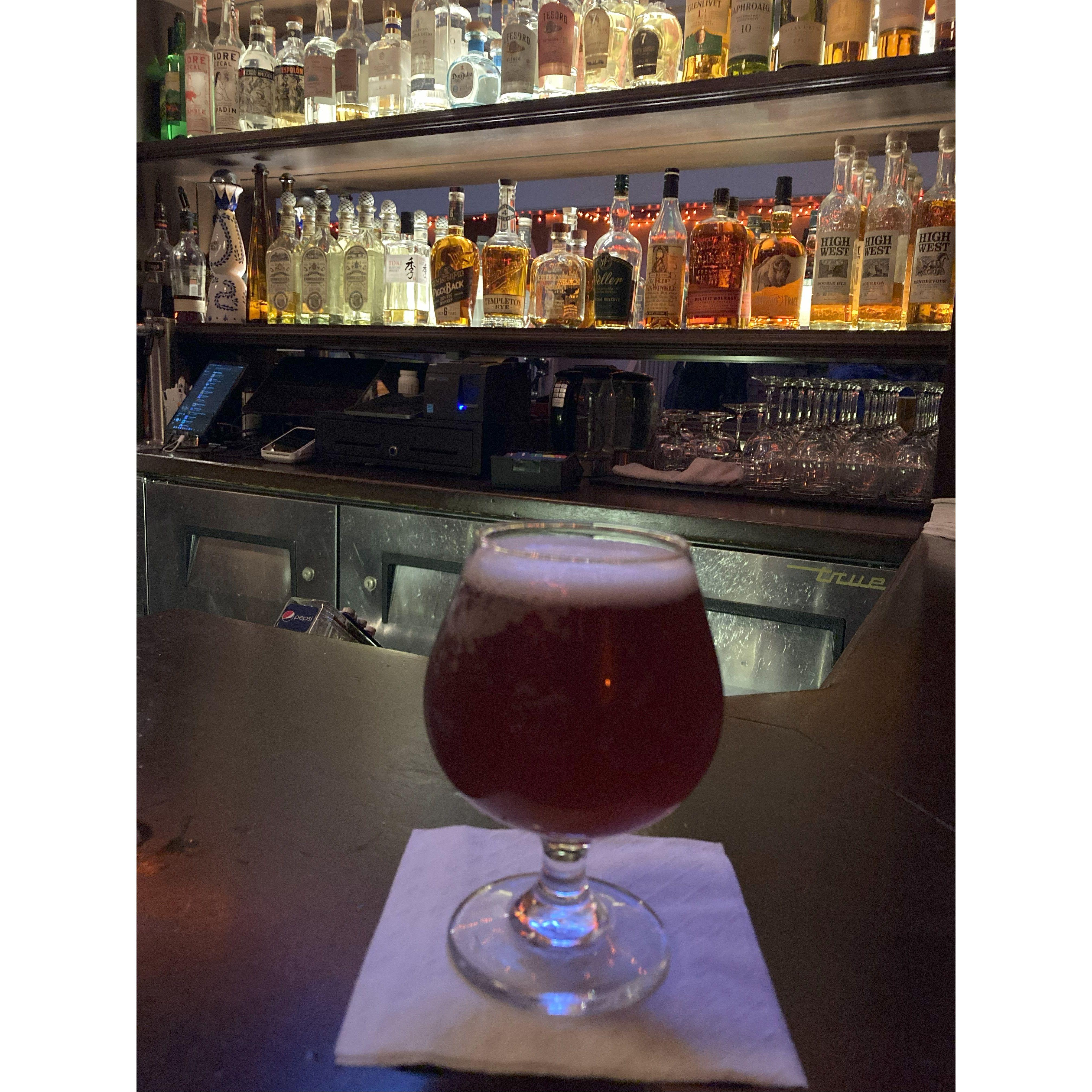 Drinks with a good friend in San Francisco