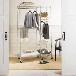 Cayla Garment Rack on Casters