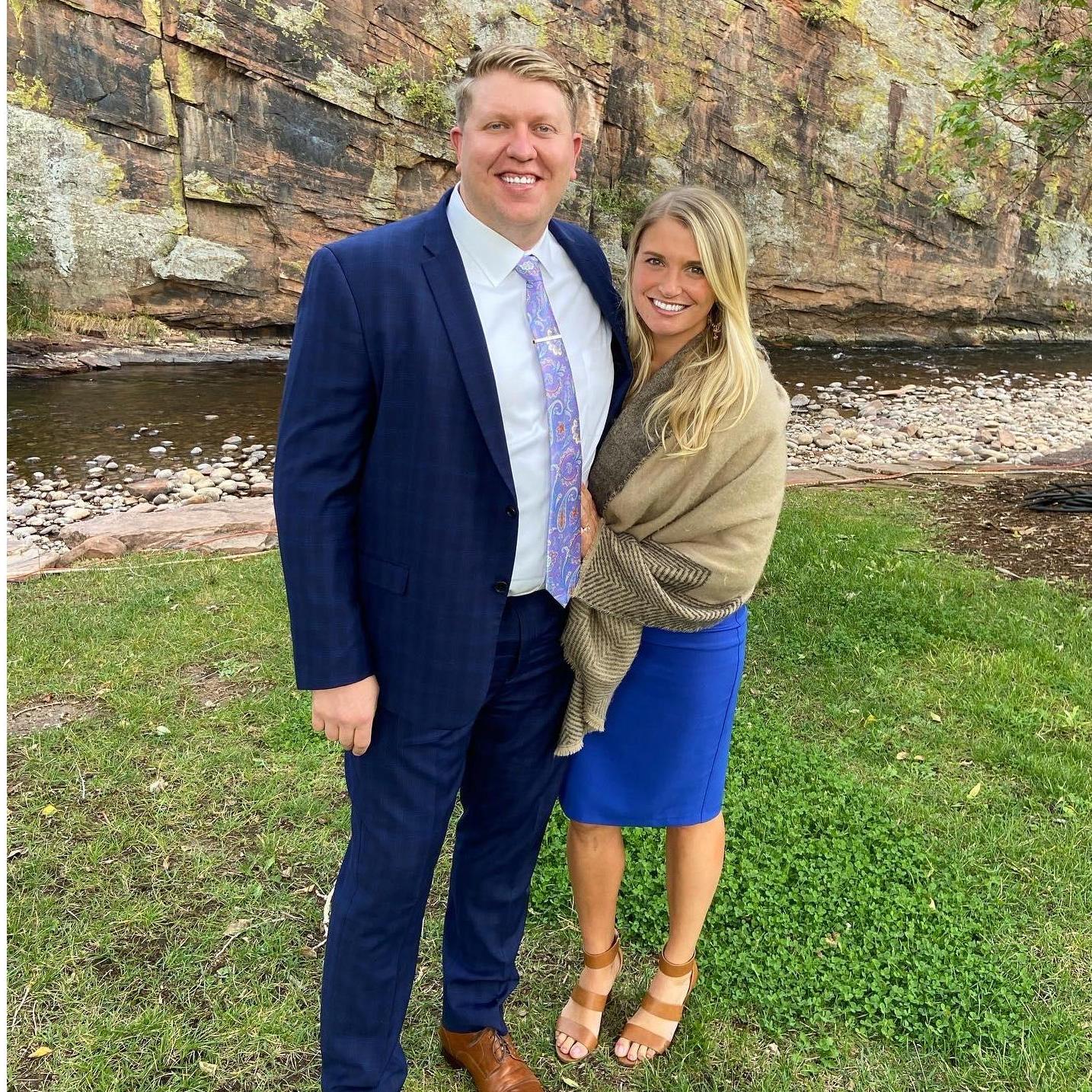 Doud/Lesser wedding at Planet Bluegrass