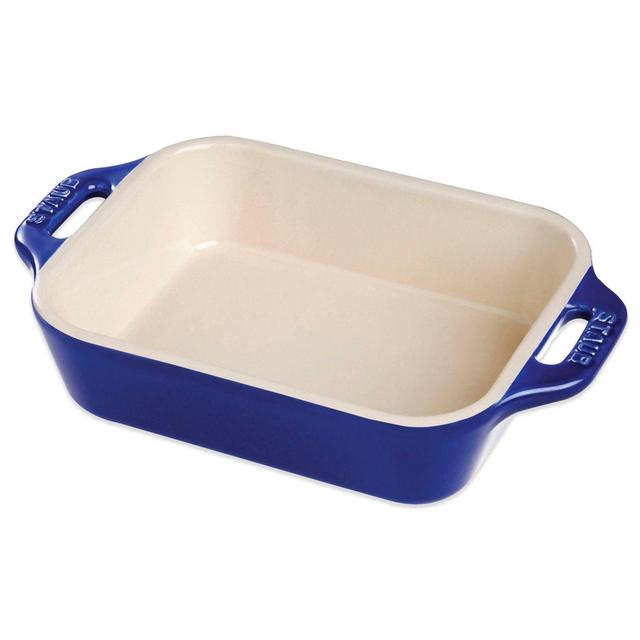 Staub 1.25-Quart Rectangular Baking Dish in Dark Blue