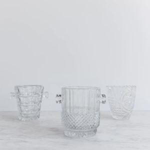 Cut Glass Ice Bucket | elsie green | the french kitchen